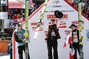 Robert Kranjec, smučarski skakalec (Slovenija), Kamil Stoch, smučarski skakalec (Poljska), Adam Malysz, smučarski skakalec (Poljska)