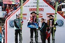 Robert Kranjec, smučarski skakalec (Slovenija), Kamil Stoch, smučarski skakalec (Poljska), Adam Malysz, smučarski skakalec (Poljska)