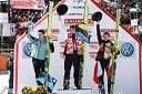 Robert Kranjec, smučarski skakalec (Slovenija), Kamil Stoch, smučarski skakalec (Poljska), Adam Malysz, smučarski skakalec (Poljska)