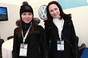 Nuša Božiček, marketing Volkswagen pri Porsche Slovenija d.o.o in Petra Korošec, marketing Volkswagen pri Porsche Slovenija d.o.o