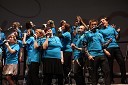 Člani vokalne skupine Perpetuum Jazzile 	