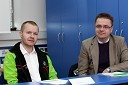 Michal Pres, Škoda Motoršport in 	Petr Podlipny, direktor znamke Škoda pri Porsche Slovenija d.o.o.