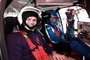 Petr Podlipny, direktor znamke Škoda pri Porsche Slovenija d.o.o. in Aleks Humar, voznik rallyja