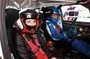 Simona Podlipny, marketing Porsche Slovenija in Aleks Humar, voznik rallyja