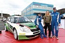 	Škoda Fabia S2000, Aleks Humar, voznik rallyja, ... in Darko Lah, voznik rallyja