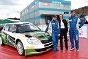 Škoda Fabia S2000, Aleks Humar, voznik rallyja, ... in Darko Lah, voznik rallyja