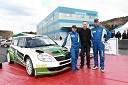 Škoda Fabia S2000, Aleks Humar, voznik rallyja, ... in Darko Lah, voznik rallyja