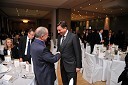 Joseph A. Mussomeli, veleposlanik ZDA v Sloveniji in Borut Pahor, predsednik vlade Republike Slovenije