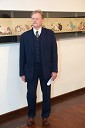 Dr. András Morgós, kustos razstave, restavrator, konzervator, dober poznavalec japonske umetnosti in profesor na likovni akademiji v Tokiu