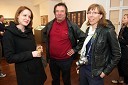 Petra Kranjec, novinarka Murski Val, Endre Göntér, slikar ter A. Nana Rituper Rodež, novinarka Vestnik