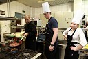 Bine Volčič, glavni kuhar v hotelu Livada prestige, Boštjan Bračič, pevec, Eva Černe, pevka