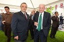 Igor Popov, veleposlanik Makedonije v Sloveniji in Philip Bokov, veleposlanik Bolgarije v Sloveniji