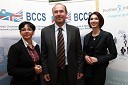 Zvezdana Lubej, direktorica Profiles International Slovenia, polski ambasador in Saša Rakita, direktorica marketinga na BCCS