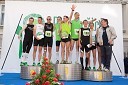 Prvouvrščene moške trojke na 29 km