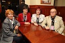 Olga Mihev, Jelka Šparavec, Vlasta Nussdorfer, predsednica Belega obroča Slovenija ter Borut Nussdorfer
