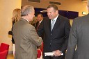 Joseph A. Mussomeli, veleposlanik ZDA v Sloveniji in omaž Lovše, predsednik Ameriške gospodarske zbornice (AmCham)