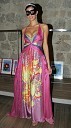 Iris Mulej, Miss Slovenije 2006 v obleki, ki jo je kreirala Maja Ferme