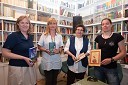 Sonja Merljak Zdovc, pisateljica, 	Janja Vidmar, pisateljica, Renata Ažman, pisateljica in Gaja Kos