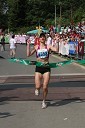 Mojca Grandovec, zmagovalka teka na 10 km ženske