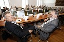 Prof. dr. Bojan Tičar, Fakulteta za varnostne vede in prof. dr. Igor Tičar, dekan Fakultete za elektrotehniko,  računalništvo, informatiko



