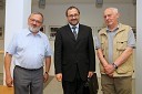 Prof. dr. Igor Tičar, dekan Fakultete za elektrotehniko, računalništvo in informatiko Univerze v Mariboru, dr. Jozsef Györkös, državni sekretar Ministrstva za visoko šolstvo in prof. dr. Anton Ploj, upokojeni direktor Študentskih domov