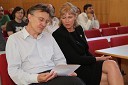 Prof. dr. Danijel Rebolj, rektor Univerze v Mariboru in prof. dr. Aleksandra Lobnik