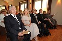 Prof. dr. Ludvik Toplak, predsednik Evropskega središča Maribor, Katarina Kresal, ministrica za notranje zadeve, dr. Ivan Eržen, državni skretar za zdravje, Miran Györek, poslanec DZ, doc. dr. Breda Jesenšek Papež, direktorica Inštituta za fizikalno in rehabilitacijsko medicino, UKC Maribor in ...