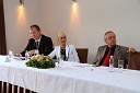 Prof. dr. Robert Leskovar, Fakulteta za organizacijske vede UM, Patricija Jankovič, predsednica programskega odbora konference  in prof. dr. Mladen Havelka