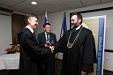 Prof. dr. Danijel Rebolj, rektor Univerze v Mariboru, prof. dr. Anton Dvoršek, Fakulteta za varnostne vede ter prof. dr. Gorazd Meško, dekan Fakultete za varnostne vede