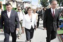 ... Marija Lukačič, ministrica za kmetijstvo, gozdarstvo in prehrano ter Janez Erjavec, direktor Pomurskega sejma