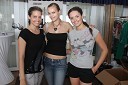 Mihaela Margan - Miša, novinarka, Tina Petelin, Miss Slovenije 2009 ter Tadeja Ternar, Miss Slovenije 2007