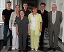 Gregor Pivec, direktor Splošne bolnišnice Maribor, sin Lenart, hčerka Zala, sin Vid, oče Rupert, mama Angela in žena Milena