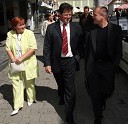 Gregor Pivec, direktor Splošne bolnišnice Maribor z ženo Mileno in Franc Kangler, poslanec SLS