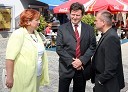 Gregor Pivec, direktor Splošne bolnišnice Maribor z ženo Mileno in Franc Kangler, poslanec SLS