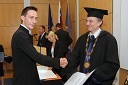 Dr. Sebastijan Seme, Fakulteta za elektrotehniko, računalništvo in informatiko Univerze v Mariboru ter prof. dr. Danijel Rebolj, rektor Univerze v Mariboru	