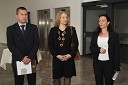 Mitja Klančišar, direktor hotela, Irena Likar, vodja projektne pisarne ter Mojca Majhen, direktorica agencije Paideia d.o.o.