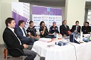 Stipe Jerič, direktor produkcije in strateškega razvoja RTS, Damjan Trpin, odvetnik, Livio Magoni, trener Tine Maze, Andrea Massi, trener, Tina Maze, alpska smučarka, Milan Jarc, lastnik podjetja Avto Jarc, Branko Žerdoner, predsednik uprave Mariborske livarne in Jure Cekuta, marketing Zlatarna Celje