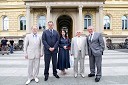 Dr. Valery Lukinykh, Krasnoyarsk State Agrarian University, Alfonz Antoni, podpredsednik Evropskega logističnega združenja, dr. Nataša Vid Kaloh, prevajalka, prof. dr. Nikolay Tsuglenok, rektor Krasnoyarsk State Agrarian University ter dr. Martin Lipičnik, dekan celjske Fakultete za logistiko