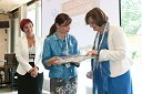 Sonja Šmuc, direktorica Združenja Manager in Cherie Blair, Cherie Blair Foundation for Women, nekdanja prva dama Velike Britanije