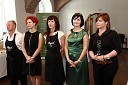 ..., Lili Kobal, Vinag d.d., Mateja Štabuc, vodja komerciale Vinag d.d., ..., Ksenja Arbeiter, mariborska vinska kraljica in Blanka Kvas, Vinag d.d.