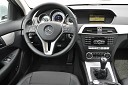 Mercedes-Benz kupe razreda C - notranjost
