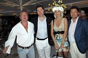 Artur Štern, Franci Breznik ml., Marika Savšek, miss Universe 2010 in Leo Ivanjko, lastnik podjetja Vinag