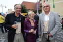 Janez Erjavec, direktor Pomurskega sejma, Simona Žugelj, Vinska kraljica Slovenije 2011 in Peter Cvetkovič