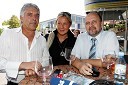 Peter Thaler - modni kreator, Damjana Seme, celjska dopisnica Pop Tv in Zmago Jelinčič Plemeniti, poslanec SNS