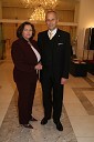 Boris Sovič, mariborski župan v letih 1998-2006 z ženo Ano