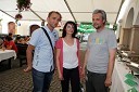 Urban Kramberger, Simona Oset, marketing Pivovarna Laško, in Vili Grdadolnik, EPR d.o.o.