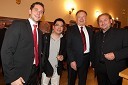 Miha Žerko, predsednik uprave SRC, Jang Jang, dirigent, Ivan Žerko, SRC in Darko Brlek, direktor Festivala Ljubljana