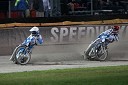 Nicki Pedersen (Danska) in Matej Žagar (Slovenija)