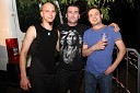 Devid Bizjak, Elvis Sahbaz in Denis Radulovič, člani skupine Implosia