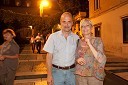 Barbara Volčič Lombergar in soprog Janez Lombergar, direktor Televizije Slovenija